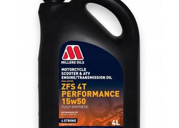 MILLERS OILS ZFS 4T PERFORMANCE 15W-50 4L