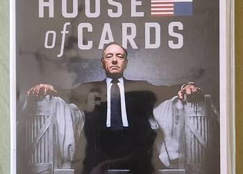 House of cards sezon 1 box 4 płyt dvd