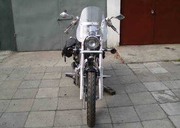 Szyba Suzuki Intruder VS 750 4 punkt nierdzewna