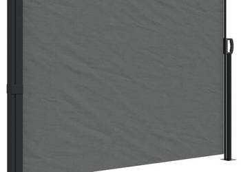 Zwijana markiza boczna antracytowa 140x500 cm WM-4004428