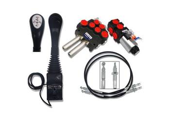 ROZDZIELACZ 80L JOYSTICK ZESTAW 3SEK TURA ZATRZASK [8488]