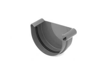 Bryza PVC Denko prawe 75 mm grafitowe