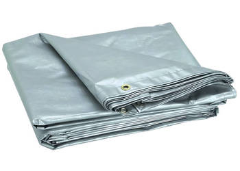 Plandeka  Ochronna UV 6x8m 120g Okryciowa Mocna Uniwersalna