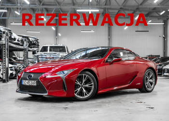 Lexus LC 500h V6 359 KM. Salon PL. Bezwypadkowy. Stan idealny. FV23%.