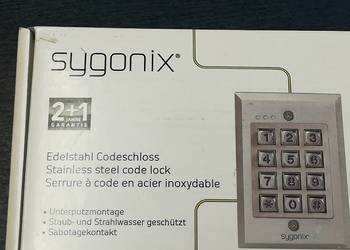 Sygonix 43944R Zamek kodowy podtynkowy IP66 z podświetlaną k