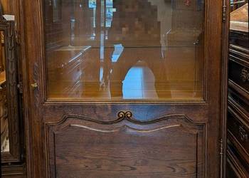 Piękna witryna,serwantka ludwikowska dąb-sklep Dąbrowa Górnicza