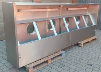 Okap przyścienny gastronomiczny GP PRODUCTION | 360 × 130 cm | 230 V
