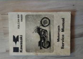 Książka serwisowa po ang. Kawa VN 800 96r.
