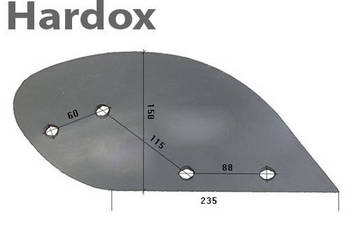 Odkładnia przedpłużka HARDOX 3470650/P D1R do pługa LEMKEN