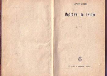 (8092) WĘDRÓWKI PO GWINEI – LONGIN ZARĘBA