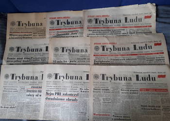 Trybuna Ludu 9sztuk 1983 4.02, 2.02, 1.02, 27.02, 4.03