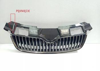 Skoda Fabia II 2007-2010 ATRAPA GRILL CHROM PRZÓD