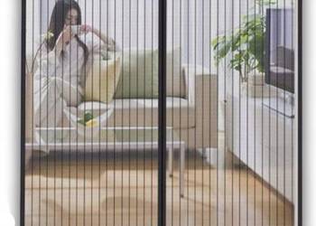 MYCARBON Moskitiera do drzwi 160 cm x 230