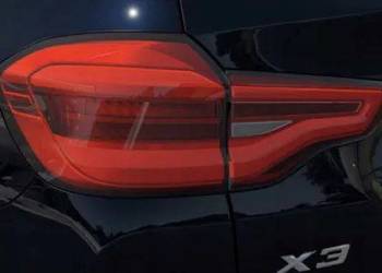 BMW X3 G01 LAMPA TYŁ przeróbka KONWERSJA Z usa na eu lampy tylne wwy