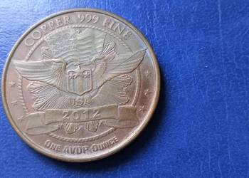 Stare monety Medal USA 2012 / 100