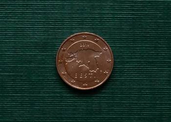 ESTONIA - 1 eurocent , 2019r