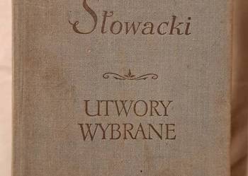 Juliusz Słowacki utwory wybrane stare wydanie