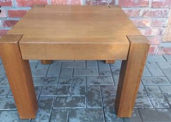 Dębowy stolik kawowy kwadratowy HH (723)