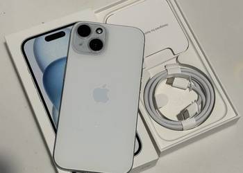 iPhone 15 256GB idealny, jak nowy, oryginalny APPLE