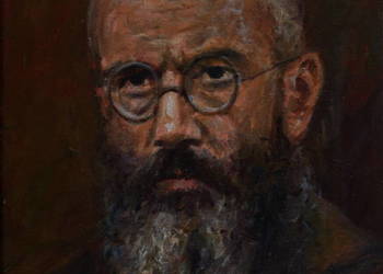 Obraz olejny Maksymilian Kolbe 24x30