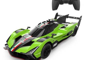 Samochód zdalnie sterowany Lamborghini SC63 LMDH R/C skala 1:24 Rastar 101…