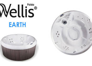 Wanna z hydromasażem spa jacuzzi Wellis Earth 5 osób