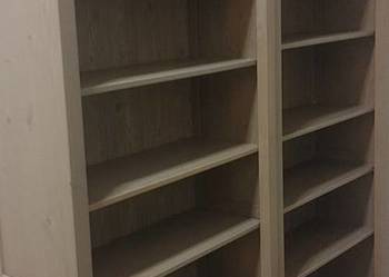 Witryna Regał-szafka IKEA Leksvik - drewno - HEMNES