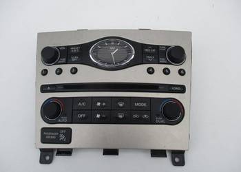 PANEL STEROWANIA ŚRODKOWY ZEGAREK INFINITI G G35