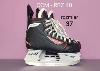 Jak nowe łyżwy CCM RBZ 40 hokejowe - rozmiar 37 - 24 cm [#79]