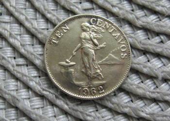 Filipiny 10 Centavo 1962r