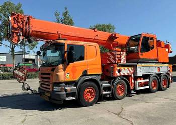 Dzwig samochodowy FAUN HK 40 Scania 8x4