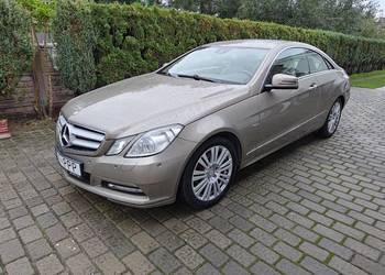 Mercedes W212 COUPE W207 Benzyna 1.8 - Salon Polska - E250