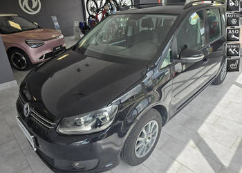 Volkswagen Touran 1.6TDI 105KM, Grzane fotel, Stan bardzo dobry II (2010-2…