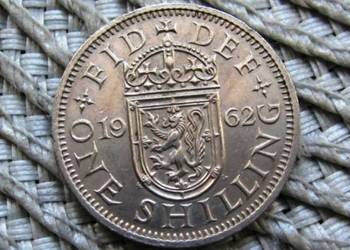 Wielka brytania 1 Shilling 1962r - ( Szkocki ) 1962r