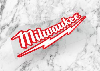 Naklejka MILWAUKEE 15 x 6,7 cm hilti makita #1
