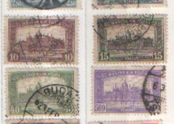 Zn.  Węgry Mi 355 - 8, 62, 6 - 8 kas 1920