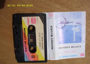 + ROCK ,kaseta ; MOODY BLUES--SUR LA MER .