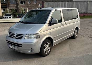 VW Multivan Highline 2.5 TDI 174 KM | Serwis | Klima | Hak | 7-osobowy |