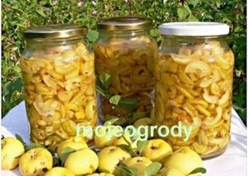 Pigwowiec owoce zacukrzone 0,9l sok, nalewka