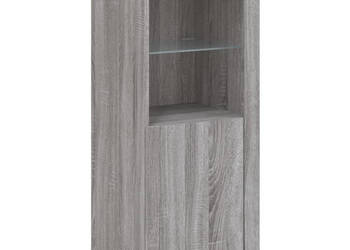 Szafki z oświetleniem LED 3 szt. szary dąb sonoma WM-3209112