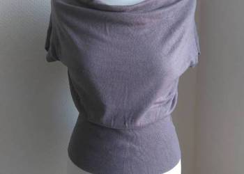 Top Secret Sweter nietoperz kimono ze ściągaczem