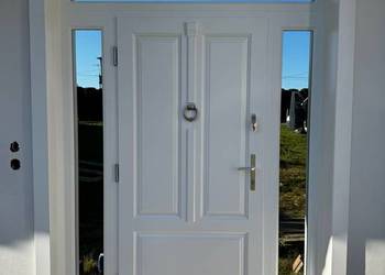 Drzwi Classic 4 jednoskrzydłowe z naświetlami Zewnętrzne Wejściowe Wacławik