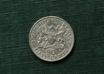 Kenia 50 centów, 1971r