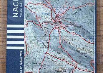 Chorwacja Paklenica planinarska karta 1:25 000 mountain map