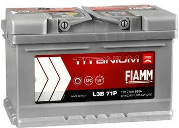 Akumulator 12V 71Ah 680A FIAMM TITANIUM PRO