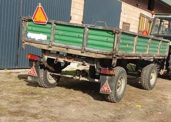Przyczepa rolnicza Autosan 4.5 tony zarejestrowana