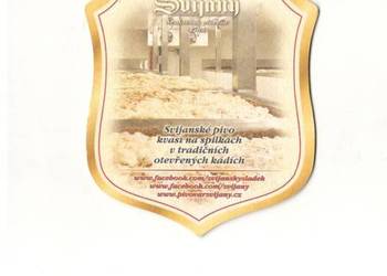 Svijany  - podstawka do piwa. Nr. 9.