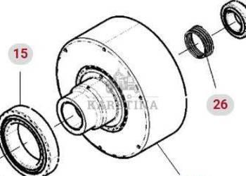 Fendt 930 933 936 939 942 Vario Gen 6 Obudowa Sprzęgła WOM CZĘŚCI H218PH01…