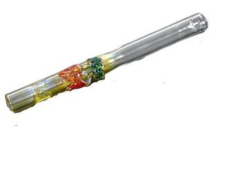 Fajka Szklana Grzybek 12 Cm - Szkło, Krótka, Model Monsztuk