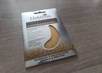 Efektima Gold & Collagen Hydrożelowe płatki pod oczy Zmarszczki & Zmęczona